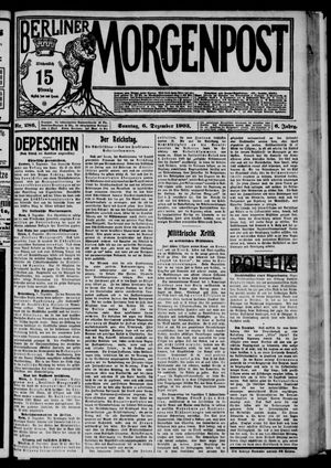Berliner Morgenpost vom 06.12.1903