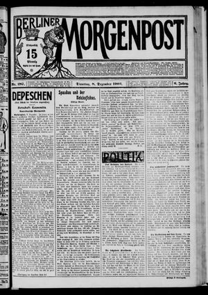Berliner Morgenpost vom 08.12.1903