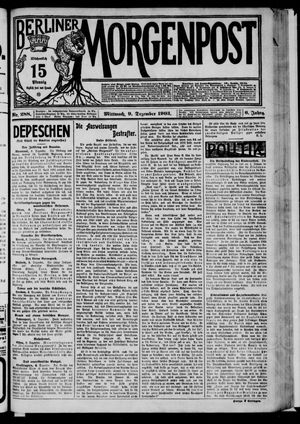 Berliner Morgenpost vom 09.12.1903