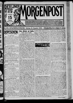 Berliner Morgenpost vom 18.12.1903