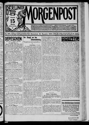 Berliner Morgenpost vom 19.12.1903