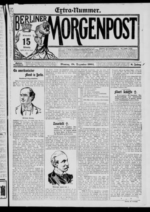 Berliner Morgenpost vom 28.12.1903