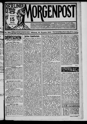 Berliner Morgenpost vom 30.12.1903