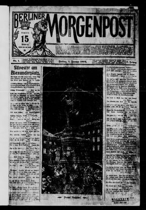 Berliner Morgenpost vom 01.01.1904