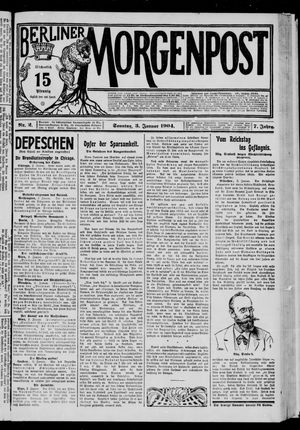 Berliner Morgenpost vom 03.01.1904