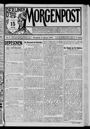 Berliner Morgenpost vom 09.01.1904