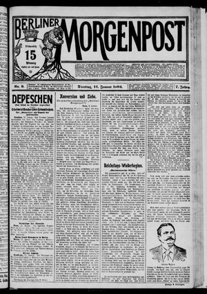 Berliner Morgenpost vom 12.01.1904