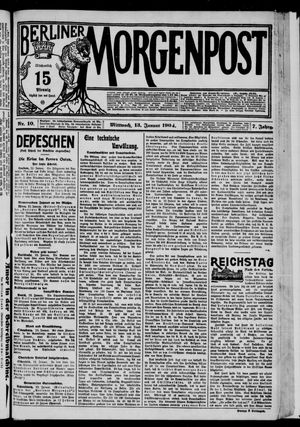 Berliner Morgenpost vom 13.01.1904