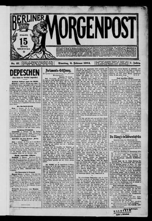 Berliner Morgenpost vom 02.02.1904