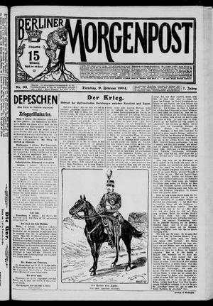 Berliner Morgenpost vom 09.02.1904