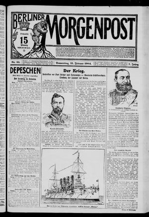 Berliner Morgenpost vom 11.02.1904
