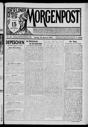 Berliner Morgenpost vom 12.02.1904