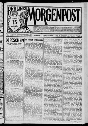 Berliner Morgenpost on Feb 17, 1904