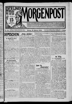 Berliner Morgenpost vom 19.02.1904