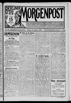 Berliner Morgenpost vom 26.02.1904
