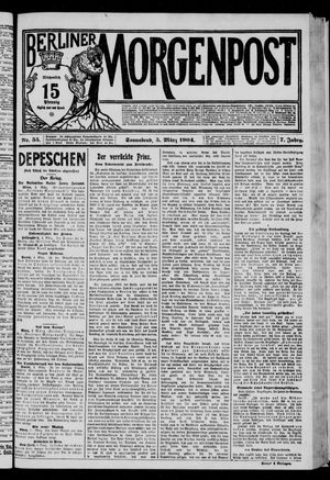 Berliner Morgenpost vom 05.03.1904