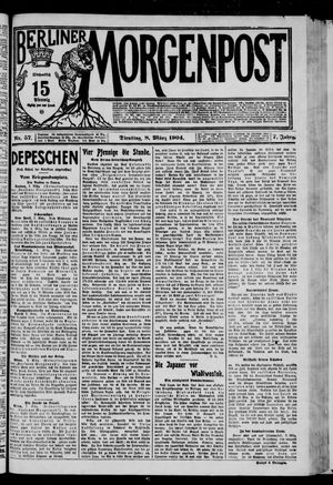 Berliner Morgenpost vom 08.03.1904