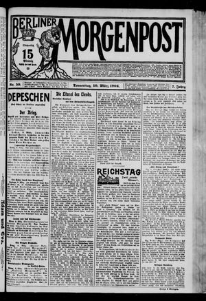 Berliner Morgenpost on Mar 10, 1904