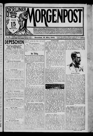 Berliner Morgenpost vom 12.03.1904
