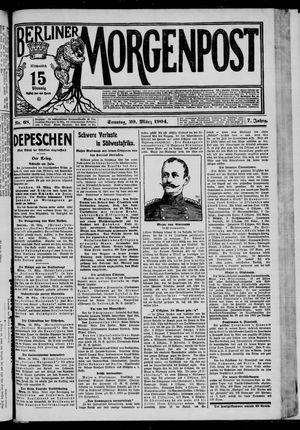 Berliner Morgenpost vom 20.03.1904