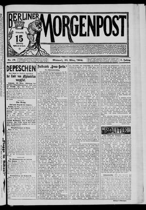 Berliner Morgenpost vom 23.03.1904