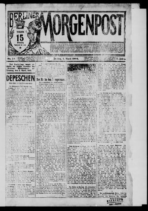 Berliner Morgenpost vom 01.04.1904