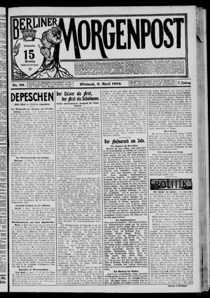 Berliner Morgenpost vom 06.04.1904