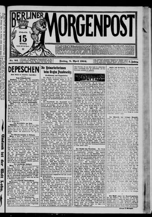 Berliner Morgenpost vom 08.04.1904