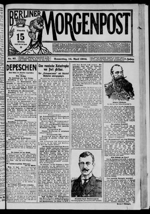 Berliner Morgenpost vom 14.04.1904