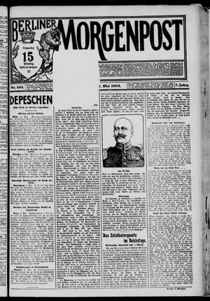 Berliner Morgenpost on May 5, 1904