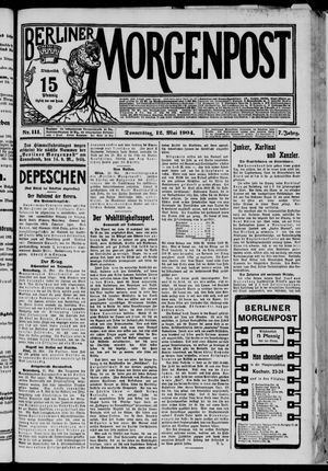 Berliner Morgenpost vom 12.05.1904