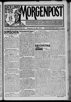 Berliner Morgenpost vom 14.05.1904