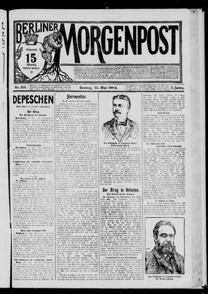 Berliner Morgenpost vom 15.05.1904