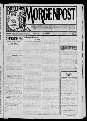 Berliner Morgenpost vom 04.06.1904