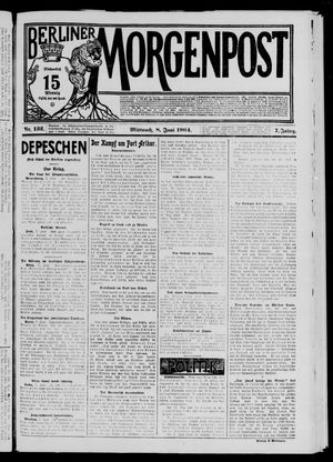 Berliner Morgenpost vom 08.06.1904
