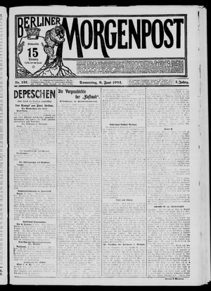 Berliner Morgenpost vom 09.06.1904