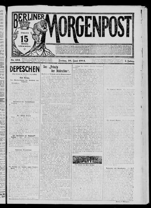 Berliner Morgenpost vom 10.06.1904