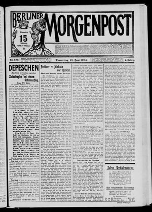Berliner Morgenpost vom 16.06.1904