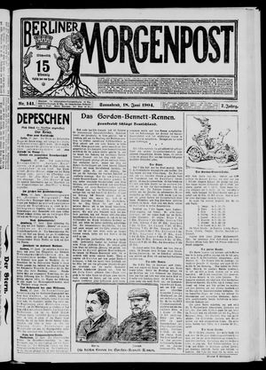 Berliner Morgenpost vom 18.06.1904