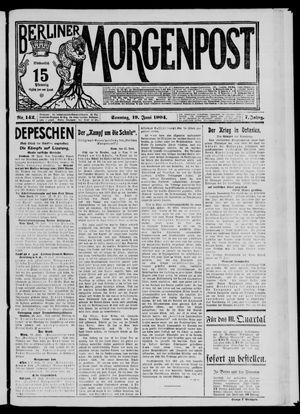 Berliner Morgenpost vom 19.06.1904