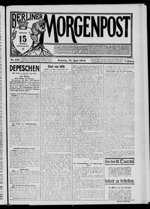 Berliner Morgenpost on Jun 21, 1904