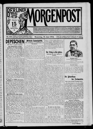 Berliner Morgenpost vom 23.06.1904