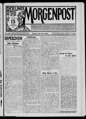 Berliner Morgenpost vom 26.06.1904