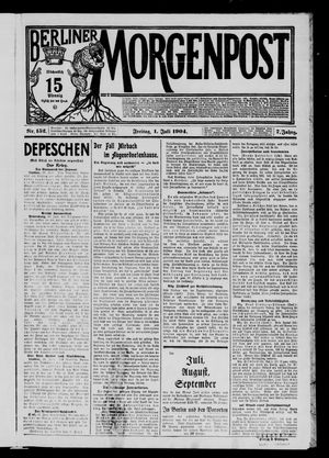 Berliner Morgenpost on Jul 1, 1904
