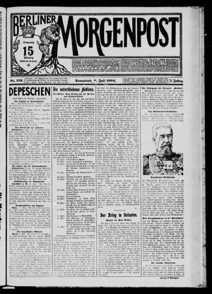 Berliner Morgenpost vom 09.07.1904