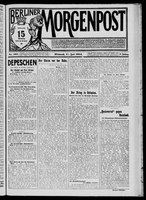 Berliner Morgenpost vom 13.07.1904