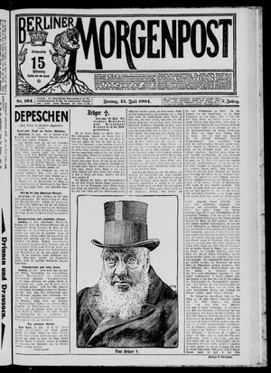 Berliner Morgenpost vom 15.07.1904