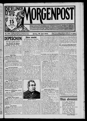 Berliner Morgenpost vom 29.07.1904