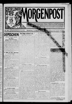 Berliner Morgenpost vom 04.08.1904