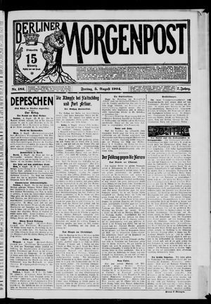 Berliner Morgenpost vom 05.08.1904